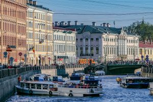 Canales de San Petersburgo en Rusia