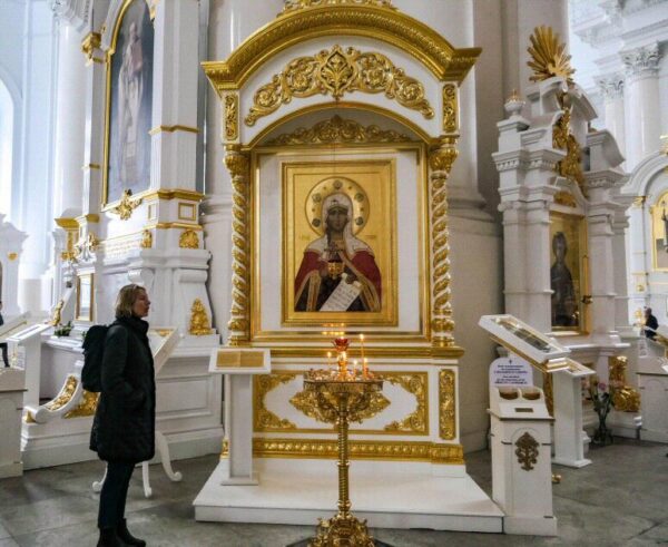 Catedral Smolny en San Petersburgo