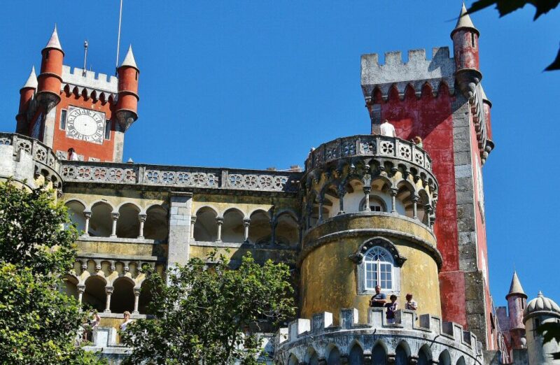 Palacio da Pena en Sintra cerca de Lisboa