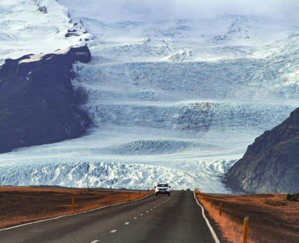Carretera en Islandia