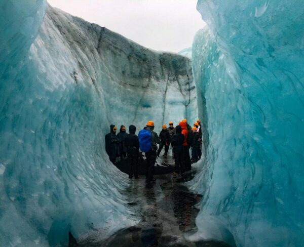Glaciar Solheimajokull en Islandia