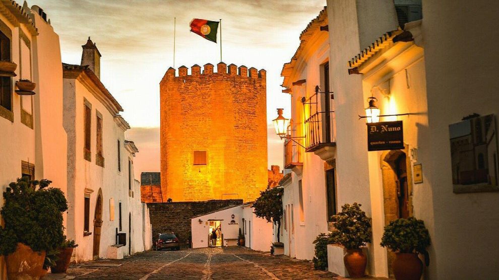 Monsaraz en el Alentejo de Portugal