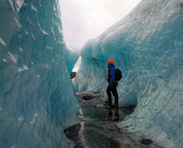 Glaciar Solheimajokull en Islandia
