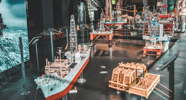 Museo del Petróleo en Stavanger en fiordos noruegos