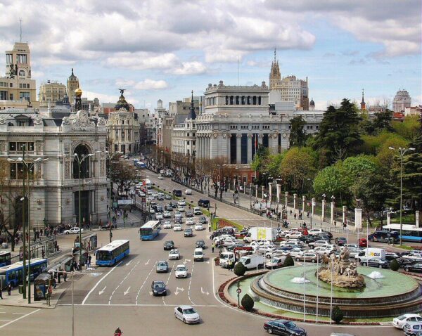 Plaza de Cibeles en Madrid