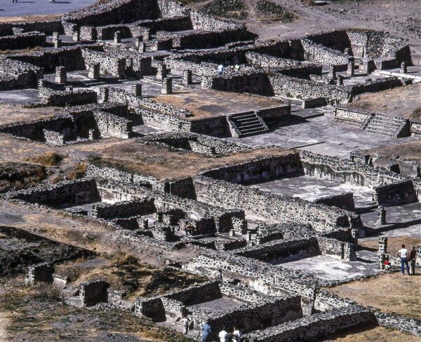 Zona arqueológica de Teotihuacán en México