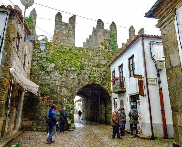 Trancoso, aldea histórica en Centro de Portugal