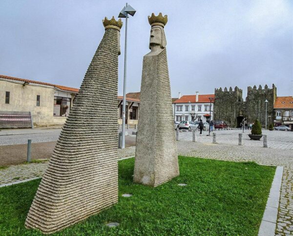 Trancoso, aldea histórica en Centro de Portugal