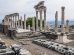 Templo de Trajano en Pérgamo en Turquía