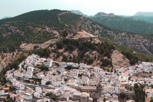 Segura de la Sierra en la provincia de Jaén en Andalucía