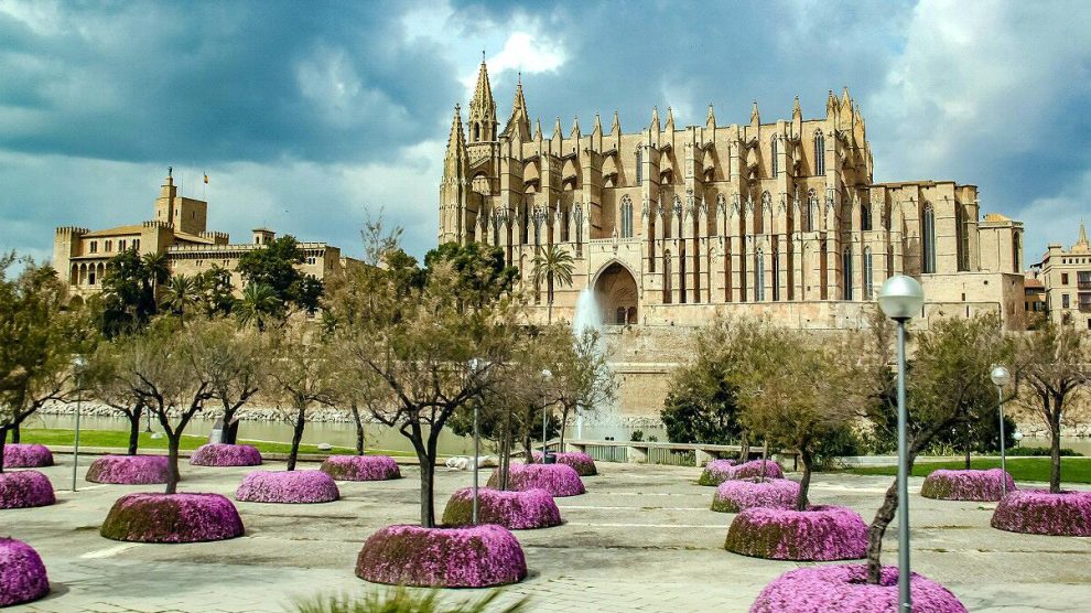 Catedral Seu de Palma en la isla de Mallorca