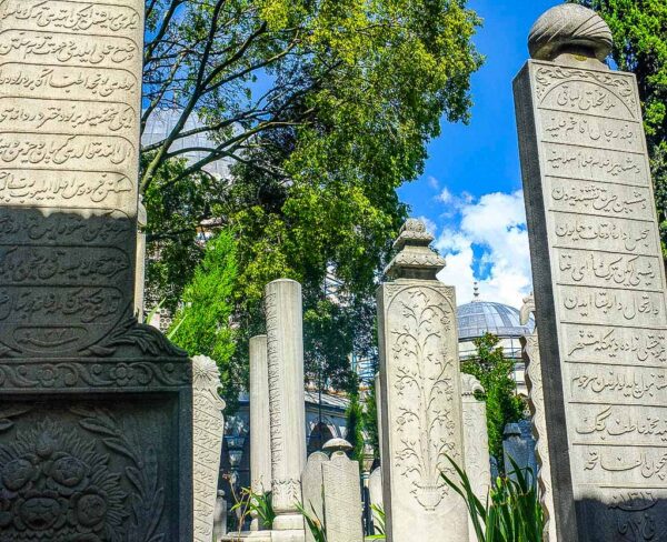 Cementerio de la Mezquita de Solimán en Estambul