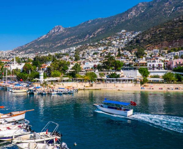 Kalkan en la Riviera de Turquía