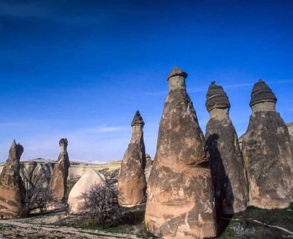 Valle de las Chimeneas en Capadocia en Turquía