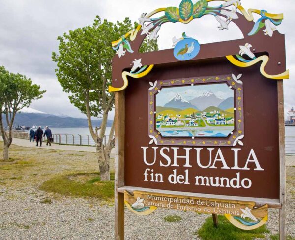 Rincón de Ushuaia al sur de Argentina