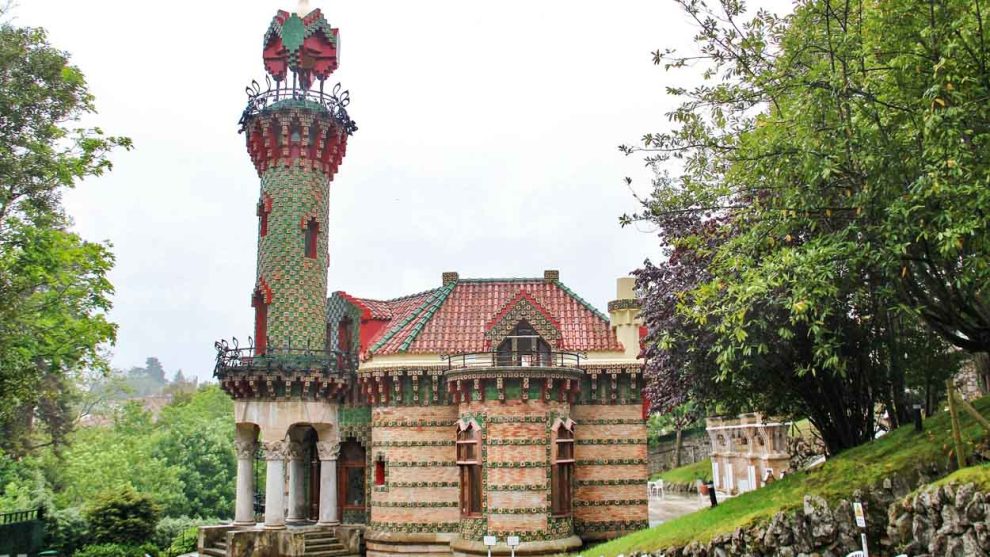 El Capricho de Gaudí en Comillas en Cantabria