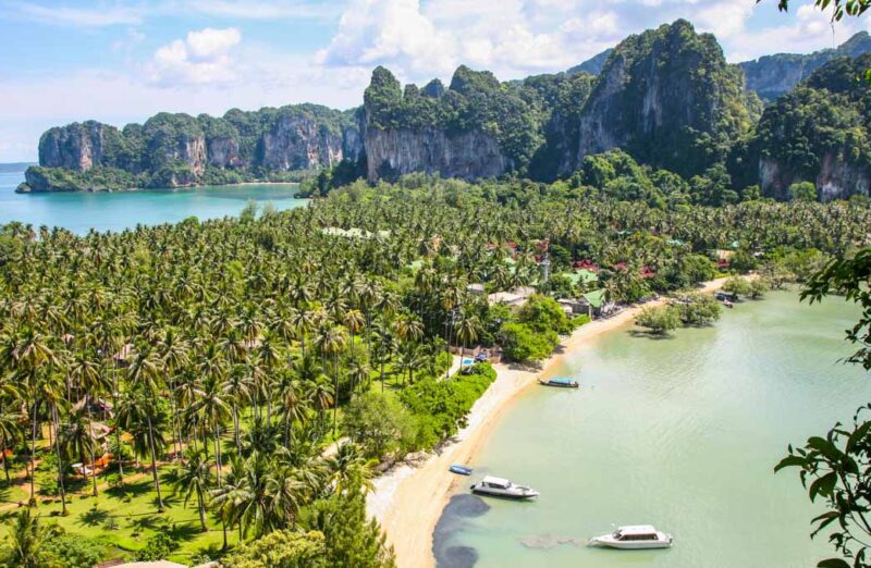 Playas de Railay al sur de Tailandia