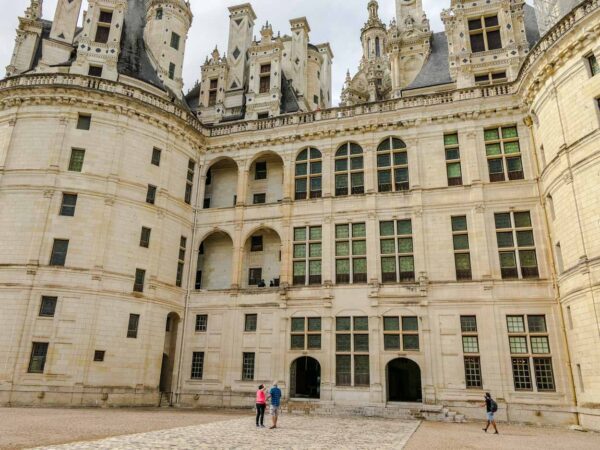 Chateau de Chambord en el Valle del Loira en Francia
