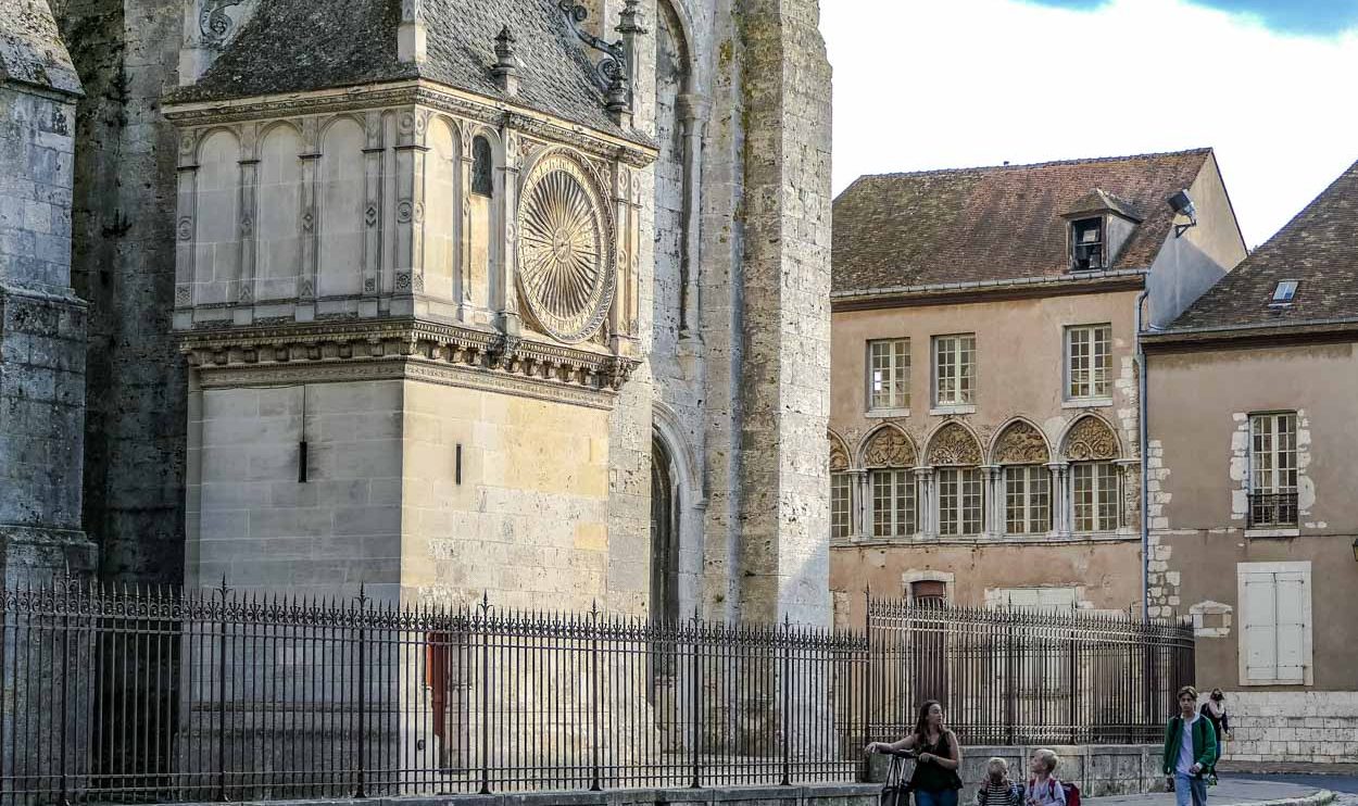 Catedral gótica de Chartres en Francia