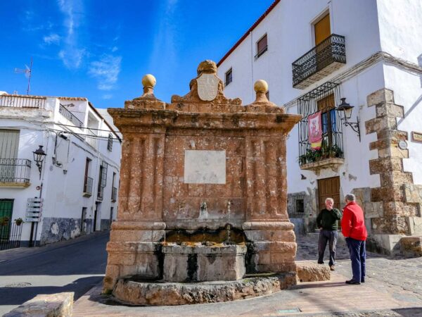 Fuente de Carlos IV en Fondón en Alpujarra de Almería