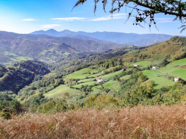 Paisajes del Valle del Bidasoa en Navarra
