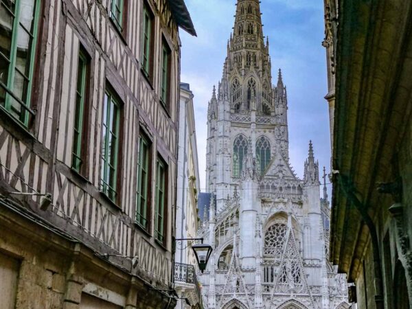 Catedral de Rouen en Normandía en Francia
