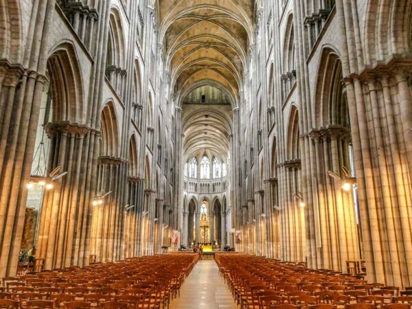 Catedral de Rouen en Normandía en Francia