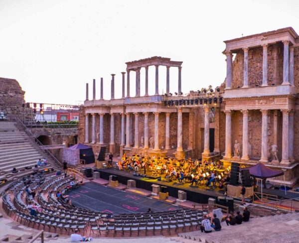 Teatro Romano de Mérida en Extremadura