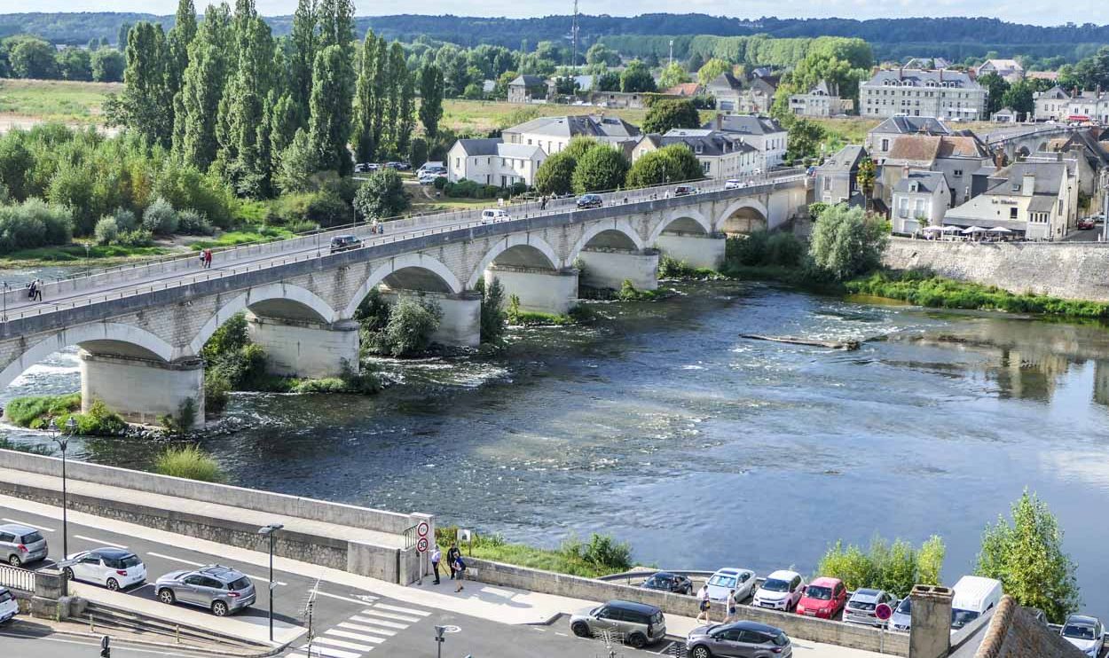 Río Loira desde el Castillo Real de Amboise