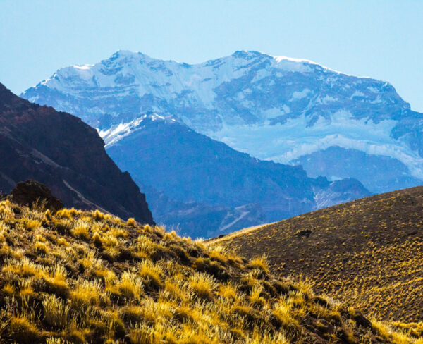 Vista del Aconcagua en la región de Mendoza @Foto: Inprotur