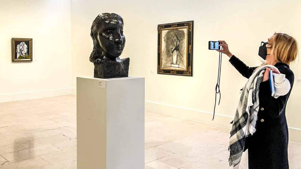 Exposición de Picasso en Real Academia de Bellas Artes en Madrid