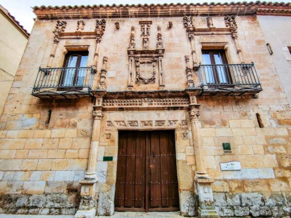 Antigua casa señorial en Berlanga de Duero en Soria