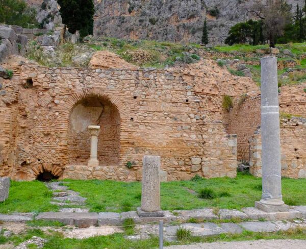Santuario de Delfos en Grecia