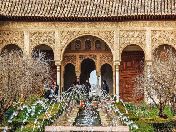 Jardines del Generalife en La Alhambra de Granada