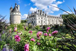 Chateau de Chenonceau en Valle del Loira en Francia