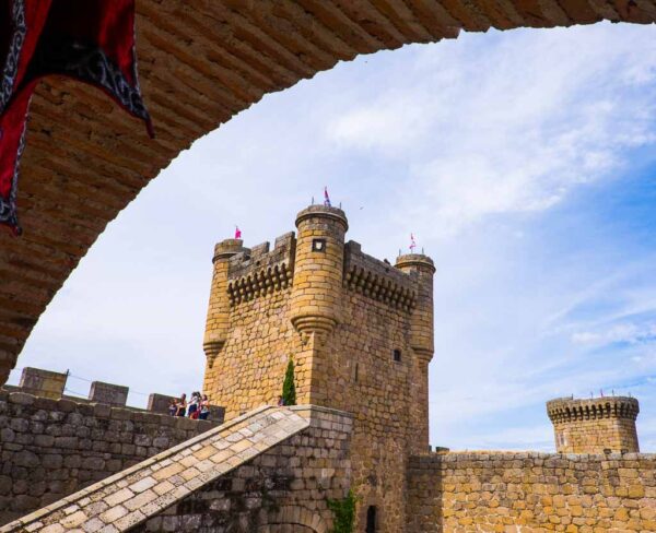 Castillo de Oropesa en provincia de Toledo