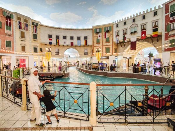 Centro comercial Villaggio en Doha en Qatar