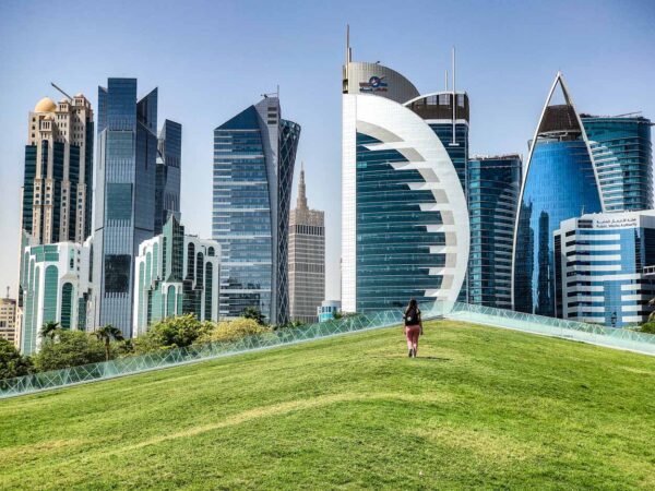 Barrio financiero West Bay en Doha