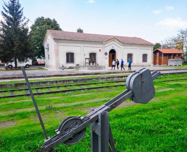 Centro de Interpretación del Ferrocarril en Hervás en Cáceres