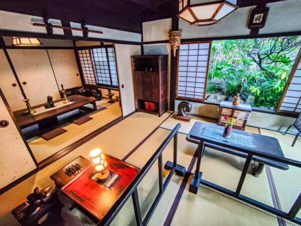 Casa tradicional japonesa en Kyoto