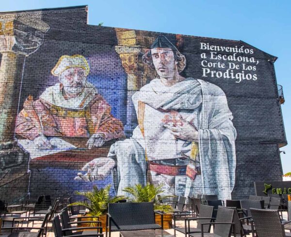 Pintura murales en Escalona en Toledo