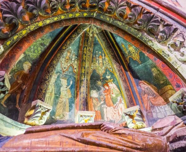 Pinturas murales en Catedral Vieja de Salamanca