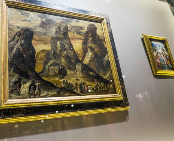 El Greco en Museo Histórico en Heraclion en Creta