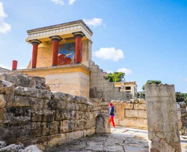 Palacio de Knossos en Creta