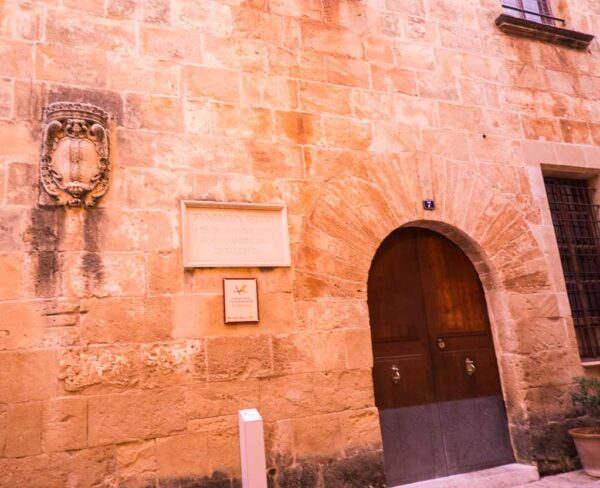 Casa señorial en Alcudia en isla de Mallorca