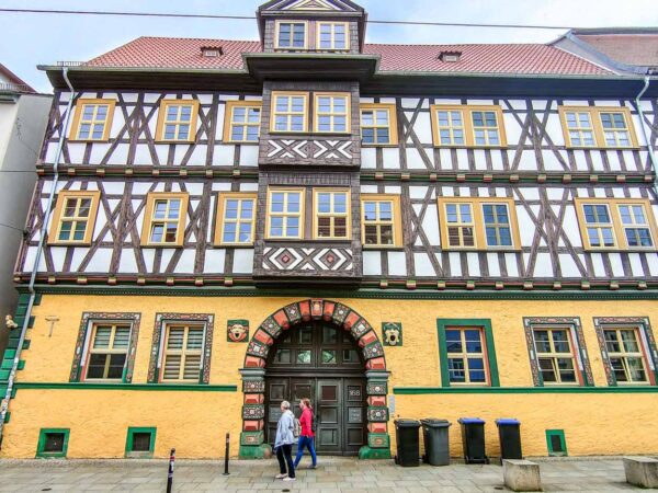 Centro histórico de Erfurt en Alemania