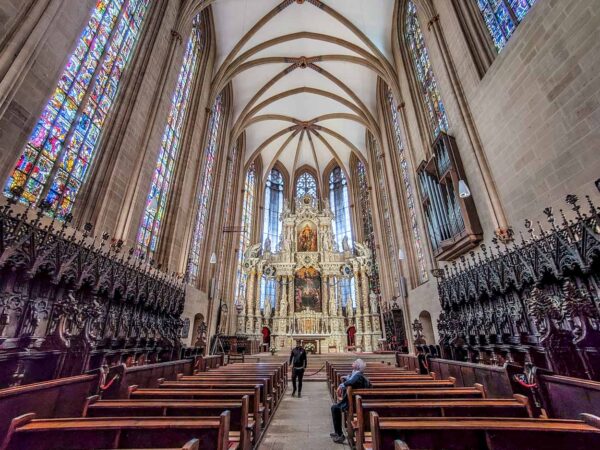 Catedral gótica de Santa María en Erfurt