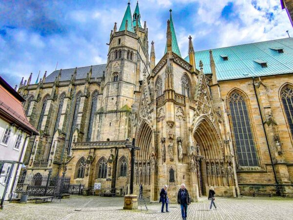Catedral gótica de Santa María en Erfurt