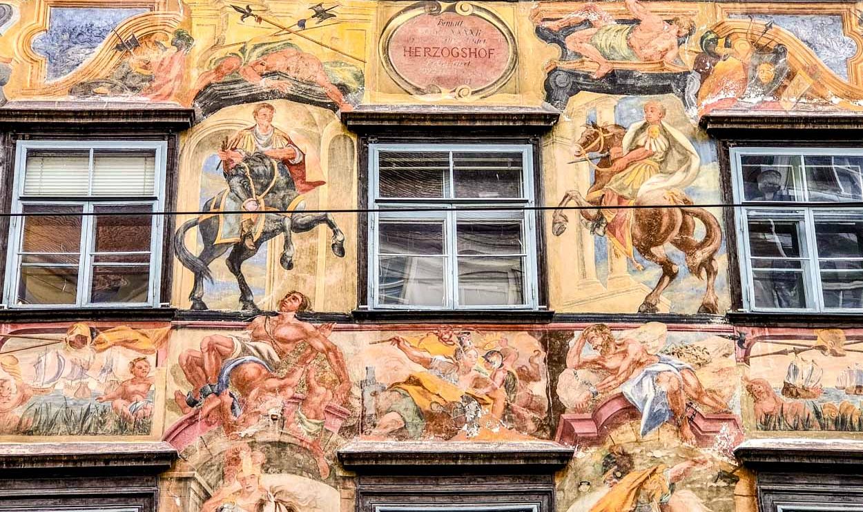 Rincón del centro histórico de Graz en Austria