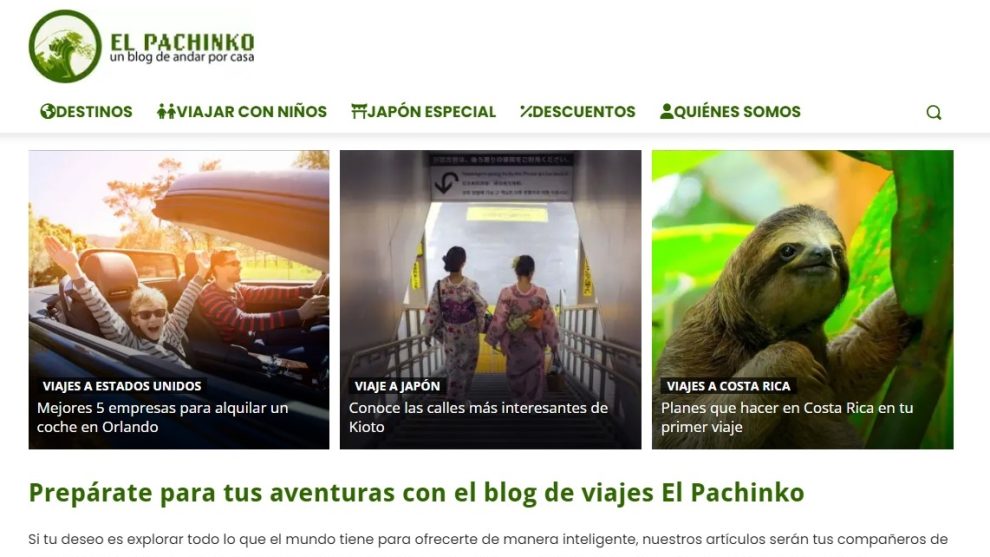 Blog de viajes El Pachinko